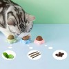 Brinquedo para gatos Bolinha Giratório Catnip natural